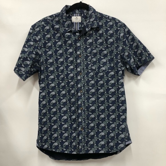 Level Ten Short Sleeve Casual button down shirt for men size large - Picture 1 of 8